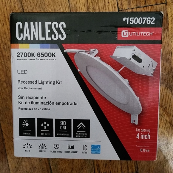 Utilitech Other Utilitech Canless Led 45w Replacement Recessed